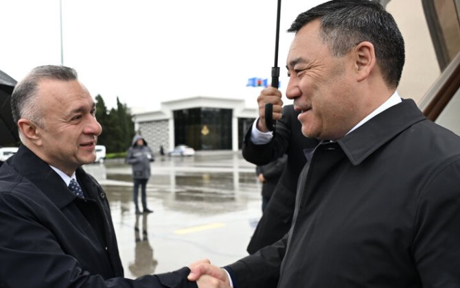 Президент Кыргызстана прибыл с визитом в Азербайджан