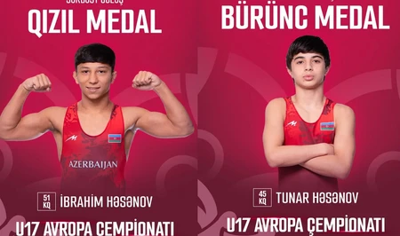 Ибрагим Гасанов стал чемпионом Европы, Тунар Гасанов завоевал бронзу
