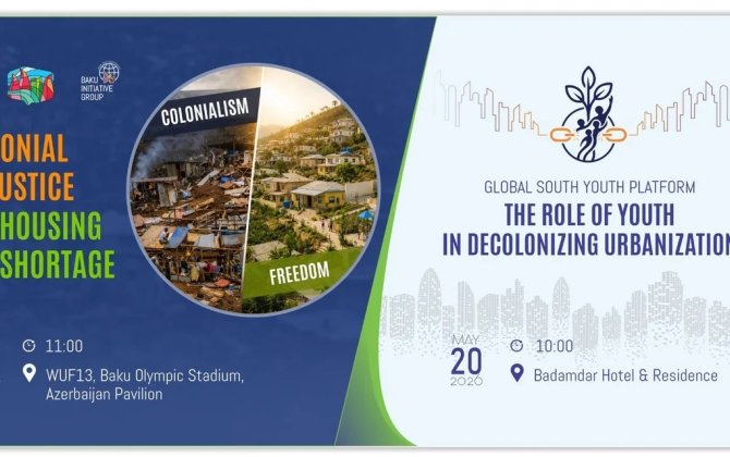 WUF13: Bakı Təşəbbüs Qrupu beynəlxalq konfrans keçirəcək