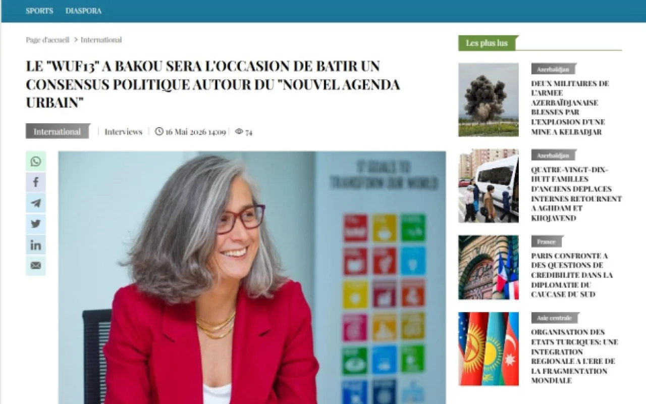 Bakının ev sahibliyi etdiyi WUF13 dünya mediasının diqqət mərkəzindədir - FOTOLAR
