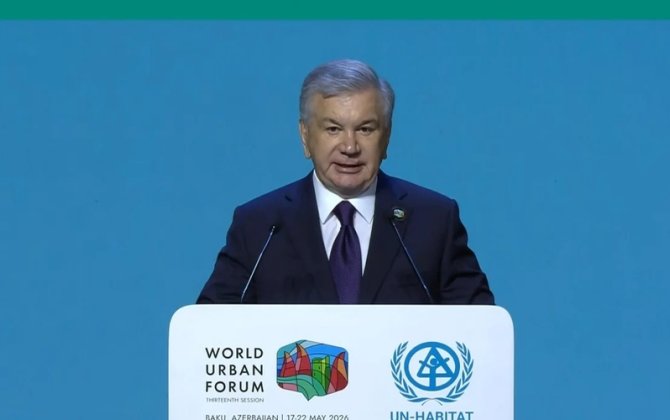 Mirziyoyev WUF13-ün qüsursuz təşkilinə görə İlham Əliyevə TƏŞƏKKÜR ETDİ