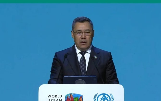 Sadır Japarov İlham Əliyevə təşəkkür edib