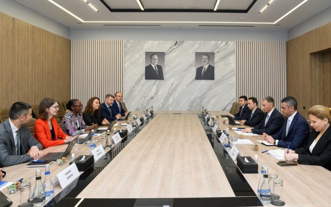 Rəşad Nəbiyev Dünya Bankının nümayəndə heyəti ilə görüşüb
