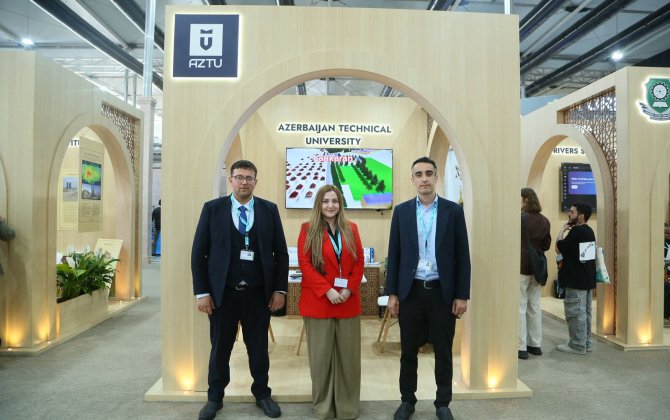Azərbaycan universitetləri WUF13-də innovativ layihələrini nümayiş etdirirlər - FOTO
