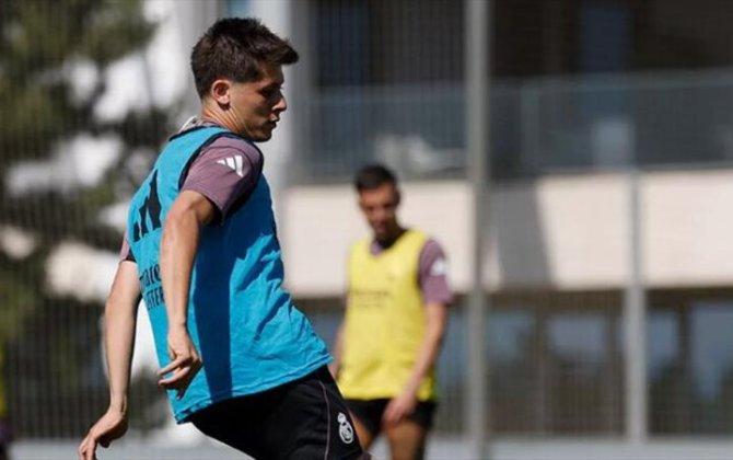 Arda Gülər “Real”la məşqlərə başladı