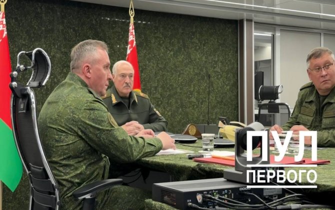 Lukaşenko və Putin nüvə qüvvələrinin təlimində videobağlantı ilə əlaqə saxlayıblar