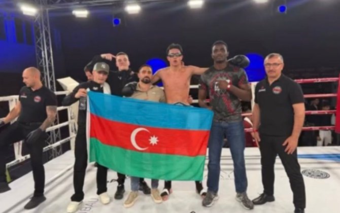 Kəlbəcərli gənc Barselonada Azərbaycan bayrağını zirvəyə qaldırdı - FOTO