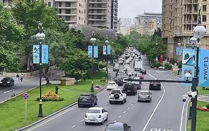 Bakıda bu yollarda sıxlıq var - SİYAHI