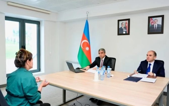 Anar Əliyev Xankəndidə vətəndaşları qəbul etdi - FOTOLAR