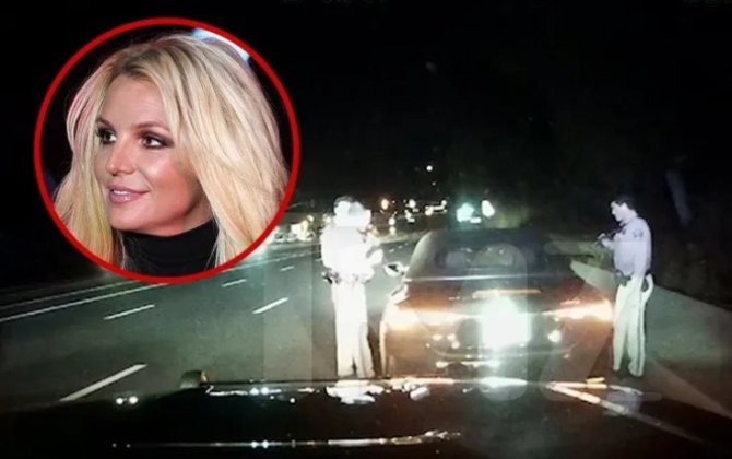 Sərxoş halda saxlanılan Britnidən polislərə qəribə təklif - Video