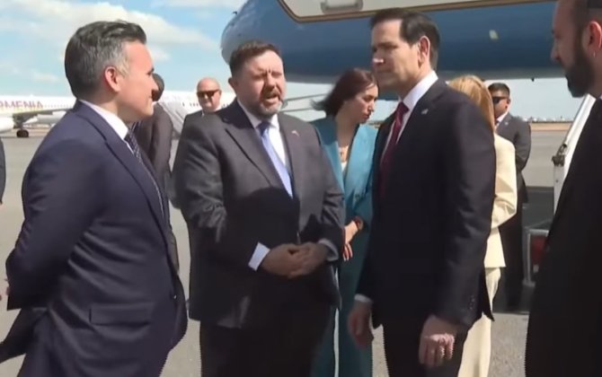 ABŞ dövlət katibi Marko Rubio Ermənistanda səfərdədir