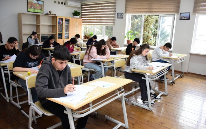 Buraxılış imtahanında 4 nəfər maksimum nəticə göstərib