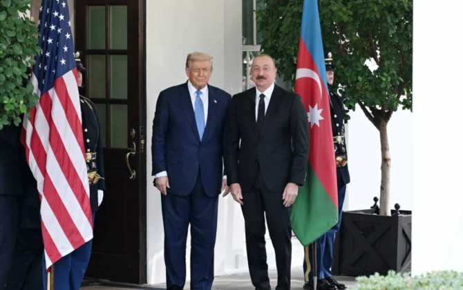 Tramp: Azərbaycanla strateji tərəfdaşlığı daha da möhkəmləndirməyi səbirsizliklə gözləyirik
