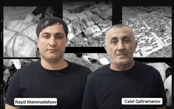Paraplanla ölkəyə 47 kq narkotik gətirənlər tutuldular - VİDEO