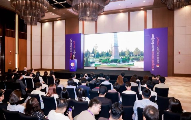 Azərbaycanın turizm potensialı Çində tanıdılır - FOTO