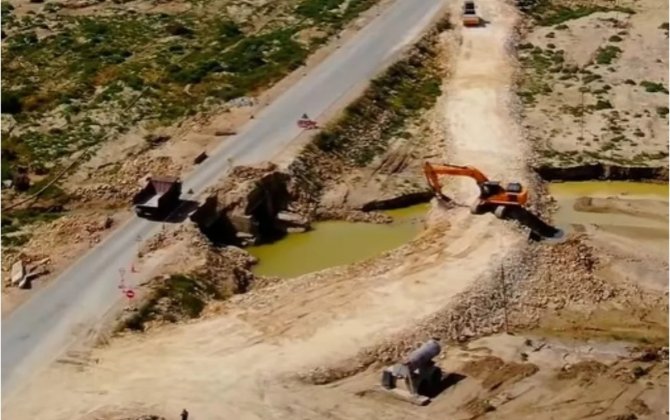 AAYDA: Lökbatan-Güzdək yoluna müvəqqəti alternativ yol salınır - VİDEO