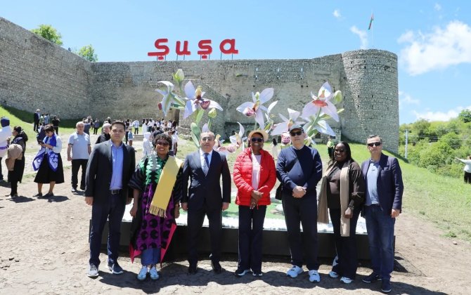 Keniya Ali Məhkəməsinin nümayəndə heyəti Qarabağa səfər etdi - FOTO