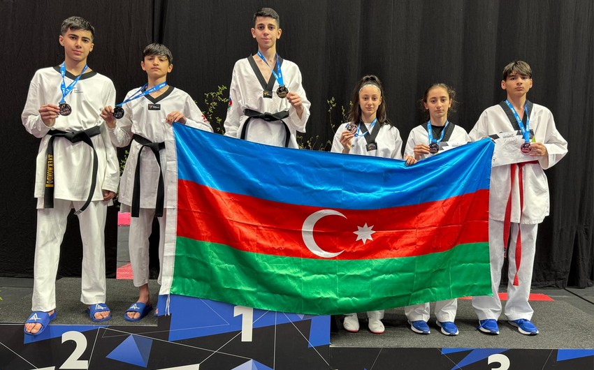 Azərbaycan taekvandoçuları Prezident kubokunda 6 medal qazanıb