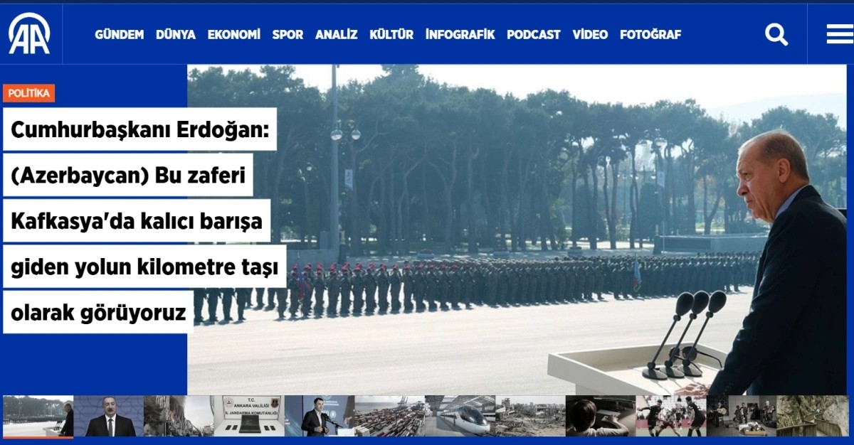 Bakıdakı Hərbi parad dünya mediasında - FOTOLAR