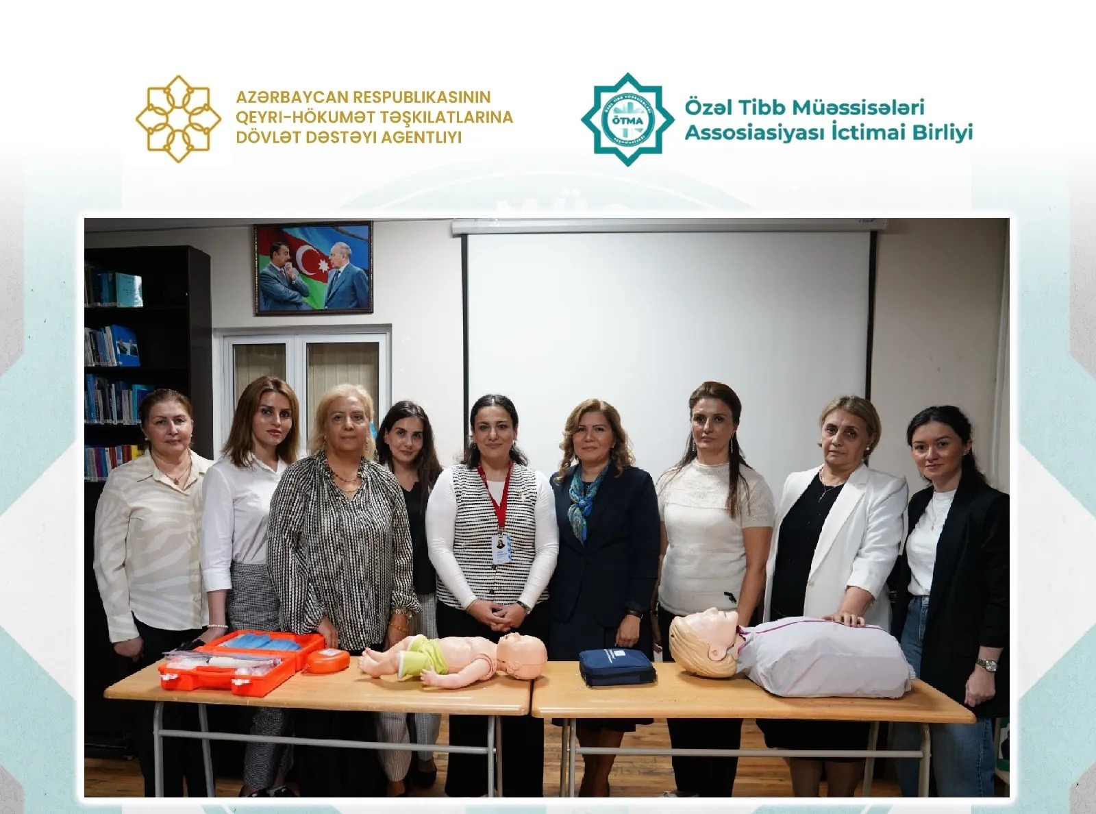 Regionlarında ilk tibbi yardım təlimləri həyata keçiriləcək