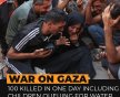 Netanyahu ordusu Qəzzada su üçün növbəyə duran 7 uşağı qətlə yetirdi...-FOTO+VİDEO -
