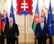 Azərbaycan və Slovakiya prezidentləri mətbuata bəyanatlarla çıxış ediblər