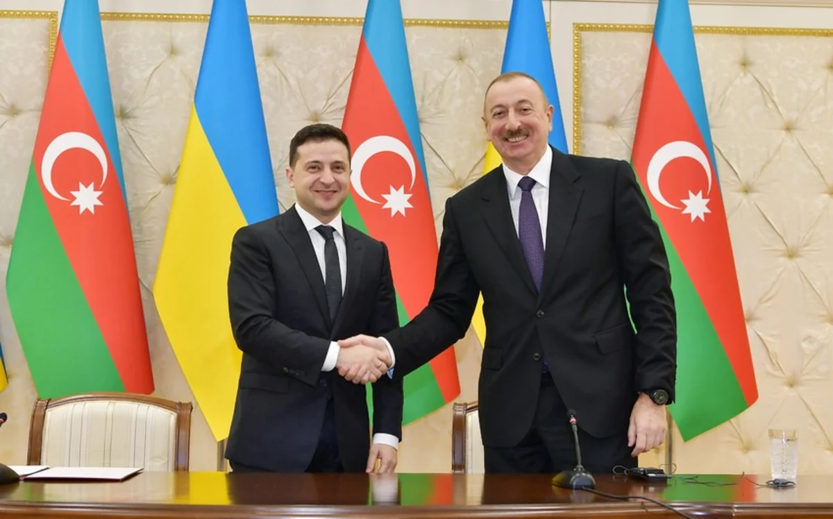 Volodimir Zelenski İlham Əliyevi Müstəqillik Günü münasibətilə təbrik edib