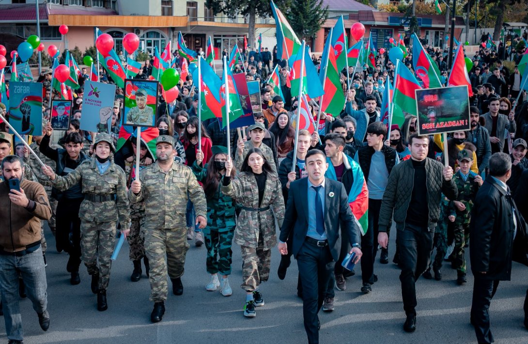 Sabah Bakıda hərbi orkestrlərin müşayiəti ilə yürüş keçiriləcək