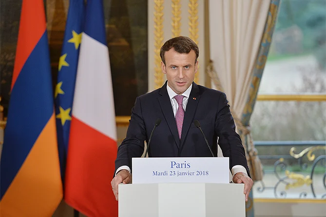 Эмманюэль Макрон посетит Армению с государственным визитом