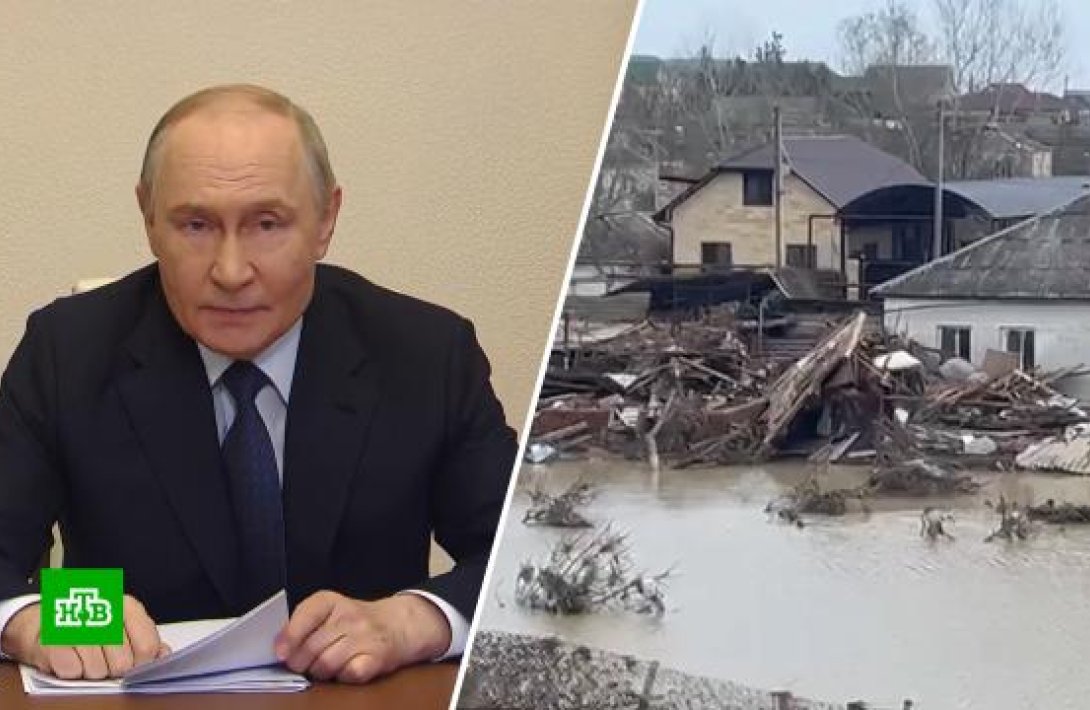 Putin daşqın zamanı zədələnmiş sənədsiz ev sahiblərinə də digərləri kimi yardım verilməsini tapşırdı... 