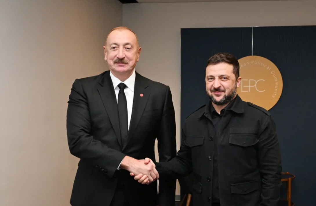 Volodimir Zelenski İlham Əliyevə zəng edib - FOTO