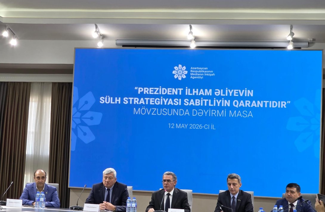 Prezident İlham Əliyevin sülh strategiyasına həsr olunan dəyirmi masa keçirilib