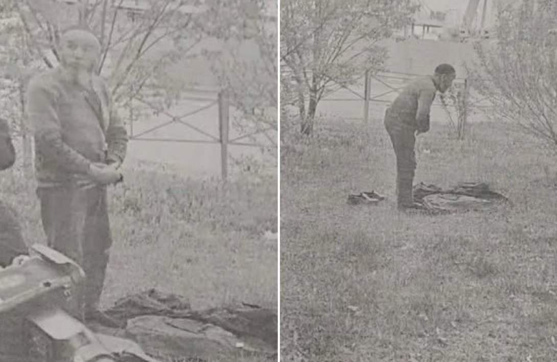 Rusiya məhkəməsi onu binanın həyətində namaz qıldığı üçün cərimə və deportasiya etdi...-FOTO