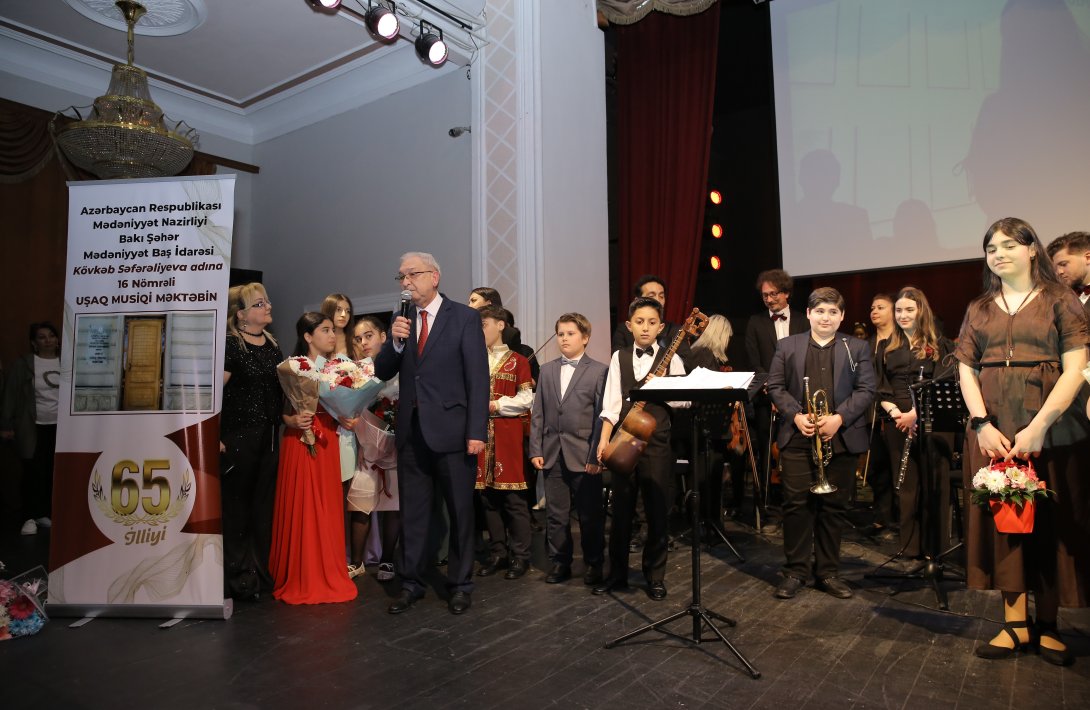 Mahnı Teatrında tanınmış uşaq musiqi məktəbinin 65 illik yubileyi qeyd edildi…-FOTOLAR+VİDEO