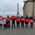 Parisdə Fransanın müstəmləkəçilik siyasətinə qarşı aksiya keçirildi