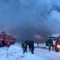 Пожарный поезд привлекли к тушению хостела на северо-западе Москвы