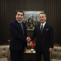 Hikmət Hacıyev Fahrettin Altunla müzakirələr apardı - FOTO