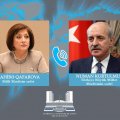 Numan Kurtulmuş Sahibə Qafarovaya zəng etdi