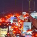 Bakı Dairəvi yolda avtoqəza olub, sıxlıq yaranıb