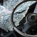 В Баку микроавтобус столкнулся с легковым автомобилем, есть пострадавшие
