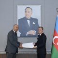 Misirin yeni səfiri etimadnaməsinin surətini Ceyhun Bayramova təqdim edib - FOTO