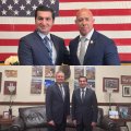Гаджиев провёл переговоры с конгрессменом и сенатором США о будущем отношений
