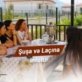 Şuşa və Laçın şəhərlərinə infotur təşkil edilib - VİDEO