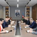 Ceyhun Bayramov Serbiya Xarici İşlər Nazirliyinin dövlət katibi ilə görüşüb - FOTO