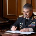 Müdafiə naziri Sahir Şamşad Mirzaya başsağlığı verdi