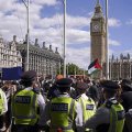 В Лондоне участники многотысячной акции вступили в столкновение с полицией