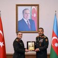 Zakir Həsənov Türkiyə Baş Qərargah rəisi Selçuk Bayraktaroğlunu qəbul etdi - FOTO/VİDEO