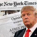 Трамп подал против газеты The New York Times иск о клевете на $15 млрд