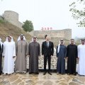 Azərbaycanın və Birləşmiş Ərəb Əmirliklərinin prezidentləri Şuşa qalasının önündə foto çəkdiriblər - FOTO