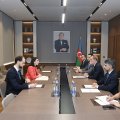 Fransanın yeni səfiri etimadnaməsinin surətini Ceyhun Bayramova təqdim edib - FOTO